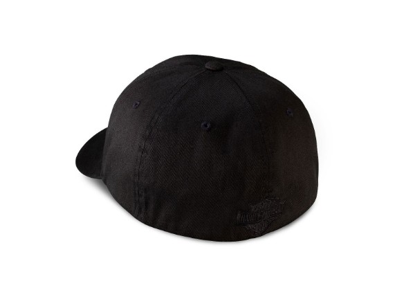 99421-16VM/000L, Cap-Skull,Stretch,blk