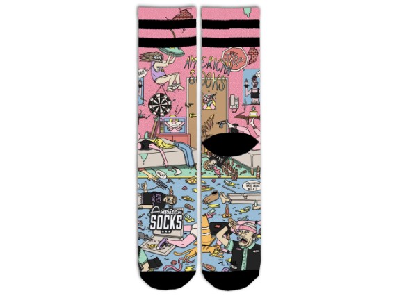 AS444L, Socks 'American Pie'