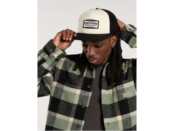 DK0A87NCBLK1, Dickies Trucker Cap 'Bolivar'