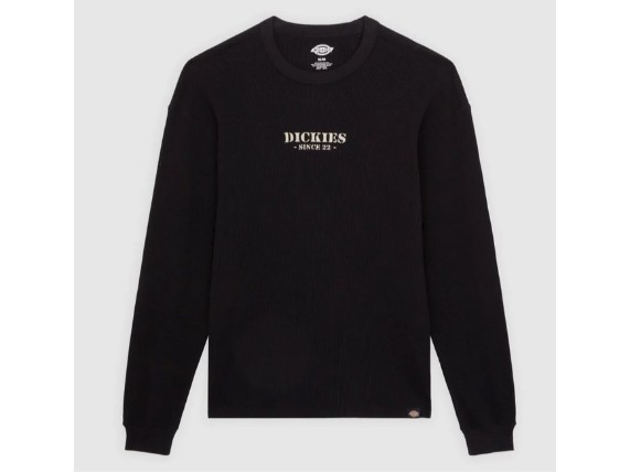 DK0A87QWBLK1, Dickies Longsleeve 'Waffle'