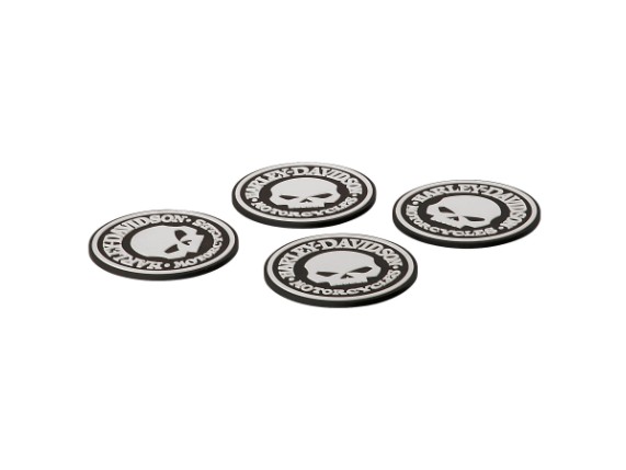 HDL-18522, H-D Skull Coaster Set