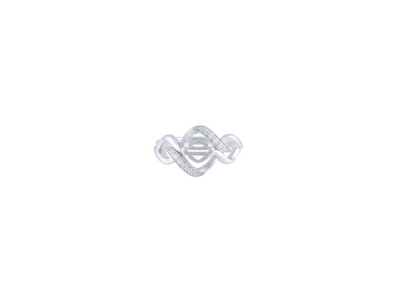 HDR0537-05, *2020 SPR/SUM*Interlock White Bling