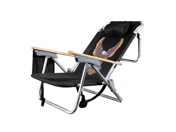 HDX-99329, H-D Beach Chair B&S Eagle