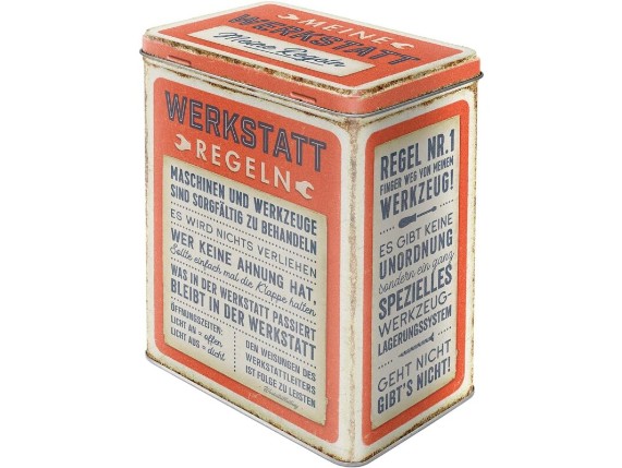 NOA30159, Nostalgic Box Werkstattregeln