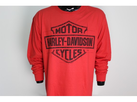 R0046984, Herren Longsleeve 'Heritage Sketch'