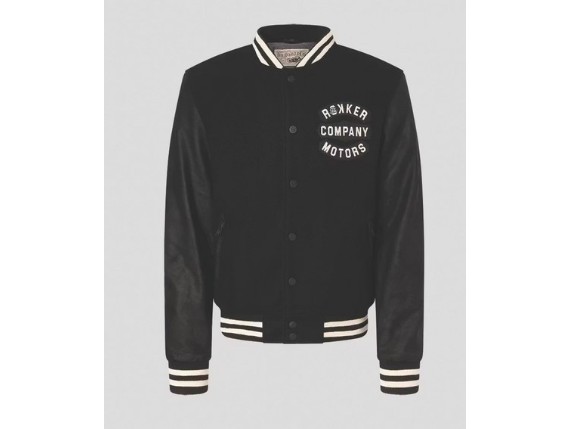 R544142, College Jacket B/W