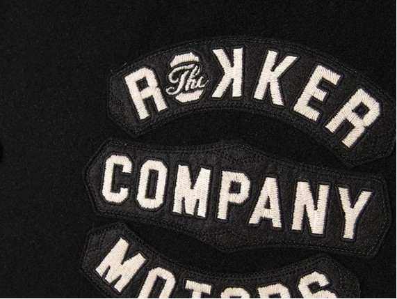 R544142, College Jacket B/W