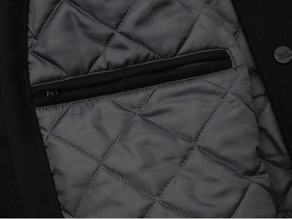 R544142, College Jacket B/W