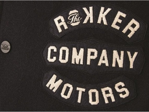 R544296, College Jacket Navy Brown