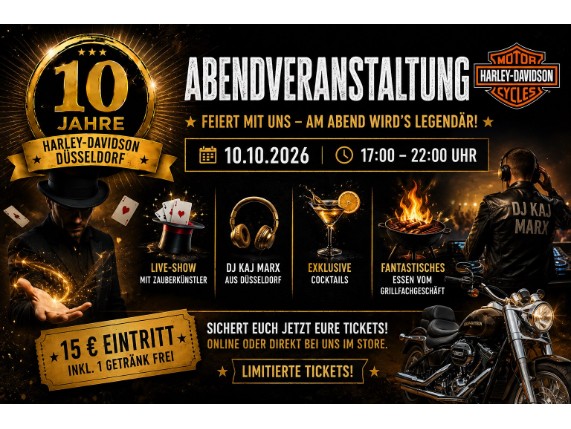 TICKET FÜR JUBILÄUM, Abendveranstaltung