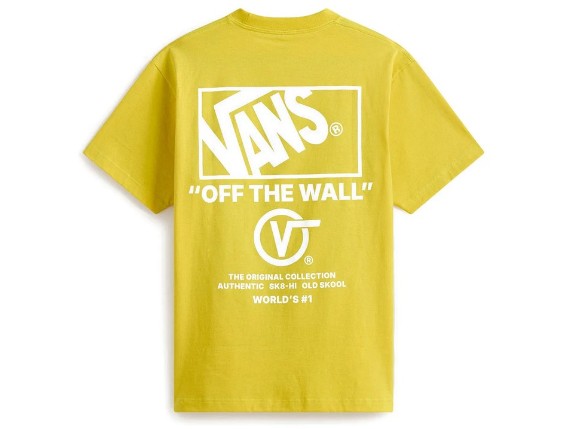 VN000PEWGRV1, VANS Stacked Hi SS Tee dusty Gold