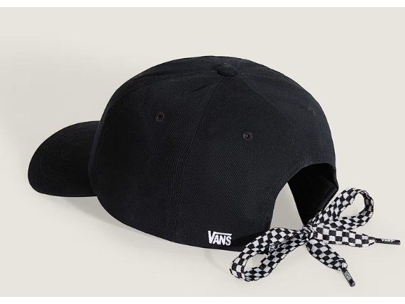 VN000X51BLK1, VANS Bow Back Curved Bill
