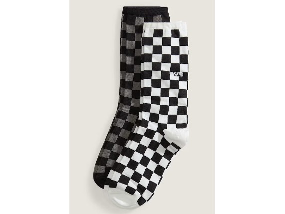 VN000X7FY281, VANS Ticker Crew Black/White