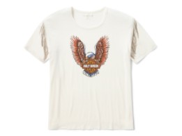 H-D®T-Shirt: Vintage- mit Fransen & Adlermotiv