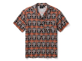 H-D®Shirt: Aloha-Hemd mit HD-Dosen Print