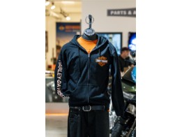 H-D®Zip-Hoody: B&S Logo