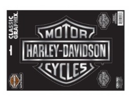 H-D®Aufkleber: Bar&Shield