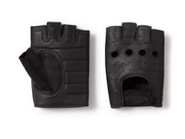 H-D®Handschuhe: Fingerlos-Klettverschluss