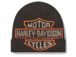 H-D®Beanie: Oversized Bar & Shield