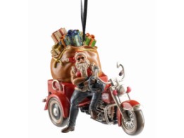 H-D®Weihnachtsanhänger: Biker Santa