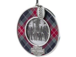 H-D®Weihnachtsanhänger: Mini H-D Bilderrahmen