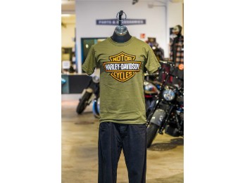 H-D®T-Shirt "Bar & Shield", Fatigue/ Green