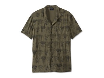 H-D® Aloha Print Kurzarm Hemd - Limitiert