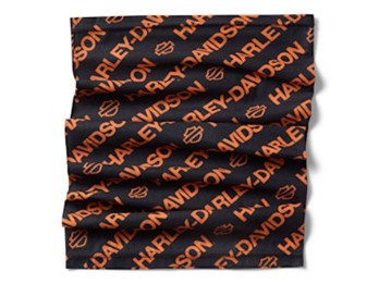 H-D®Schlauchschal: Black & Allover print