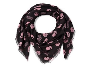 H-D®Schal: Willie G Skull-Black & Nostalgia Rose