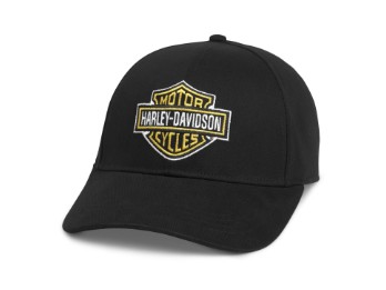 Men's Bar & Shield Adjustable Baseball Cap