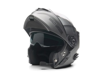 Outrush R Modular Bluetooth Helmet - Silber