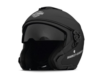 Maywood II Sun Shield H33 Jethelm - Mattschwarz