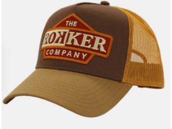 ROKKER Comp.®Trucker-Cap: Ridge Trukker Red/Brown