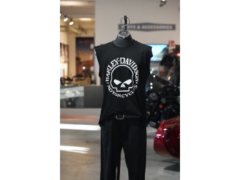 H-D®Sleeveless-T: Skull Willie G