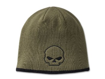H-D®Strickmütze, Skull Willie G, Green