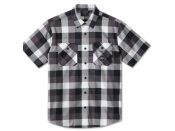 H-D®Shirt: Bar&Shield, Wrinkle Resistant