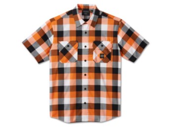 H-D®Shirt: Bar&Shield, Wrinkle Resistant