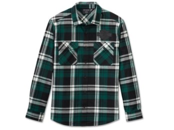 H-D®Flanellhemd: Bar&Shield