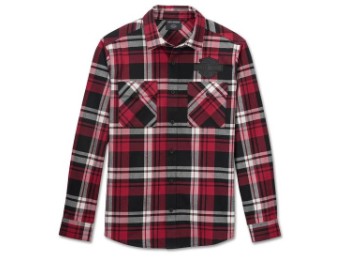H-D®Flanellhemd: Bar&Shield-Chili Pepper/Harley Black