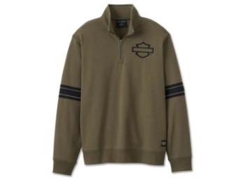 H-D®Pullover: Bar & Shield 1/4