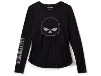 H-D®Longsleeve: Skull Willie G