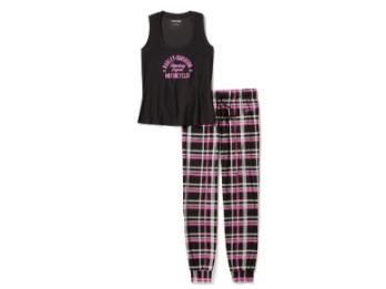H-D®Pajama Set: Kariert