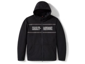 H-D®Motorradjacke: Trenton Deflector 2.0 Hooded Riding Fleece