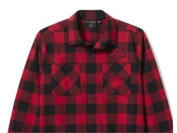 H-D®Shirt: Buffalo Check Flannel