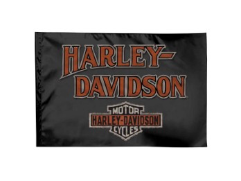 H-D Nostalgic Bar & Shield Flag