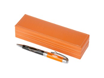  H-D®Kugelschreiber: Ride Free Schwarz/Orange