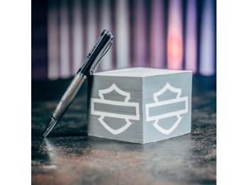 H-D®Notizblock: Open Bar&Shield Cube