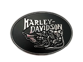 Harley-Davidson® Men's Motorcycle Wings Gütelschnalle schwarz 