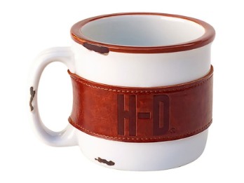 H-D®Keramiktasse: Bar & Shield Wrapped Campfire
