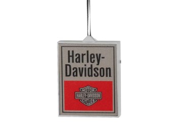 H-D®Weihnachtskugel: Händler Schild